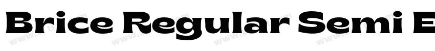 Brice Regular Semi E字体转换 Brice Regular Semi E字体转换